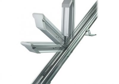 Powered or manual hinge available