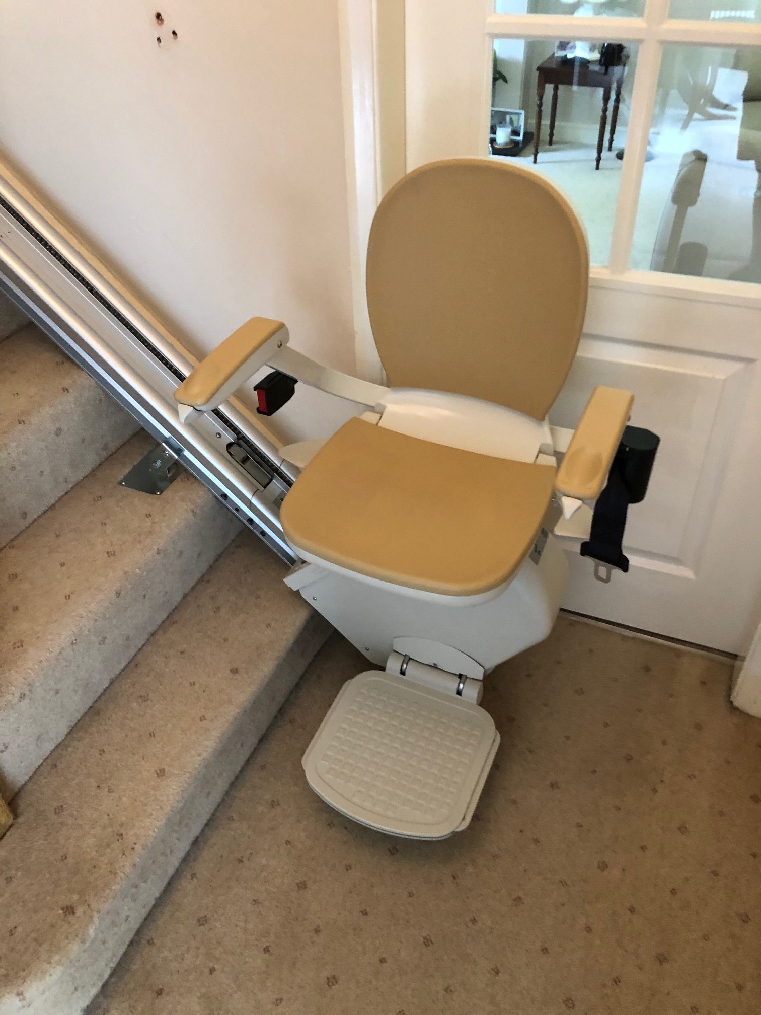 Reconditioned stairlifts fully fitted for straight stairs from £1000