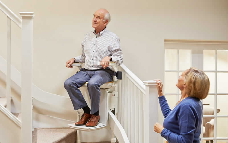 Stairlifts for stairs with bends